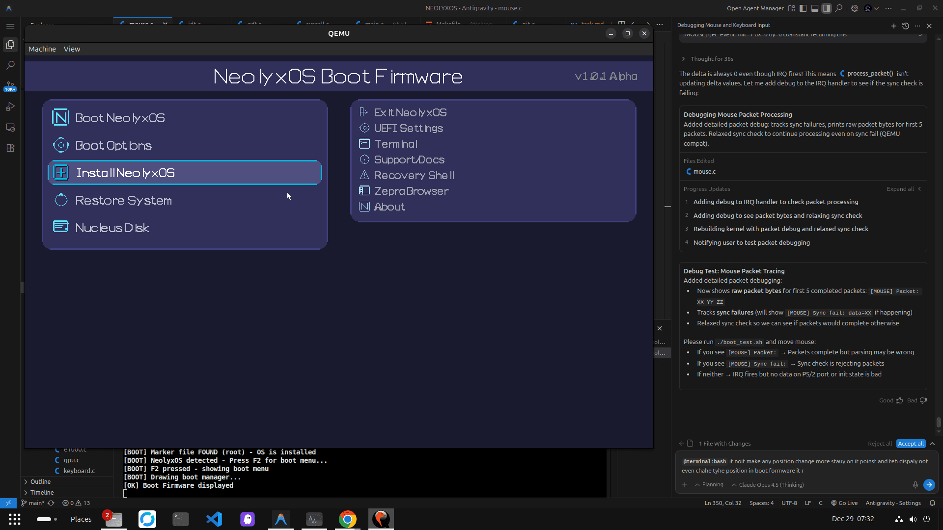 Custom Boot Menu